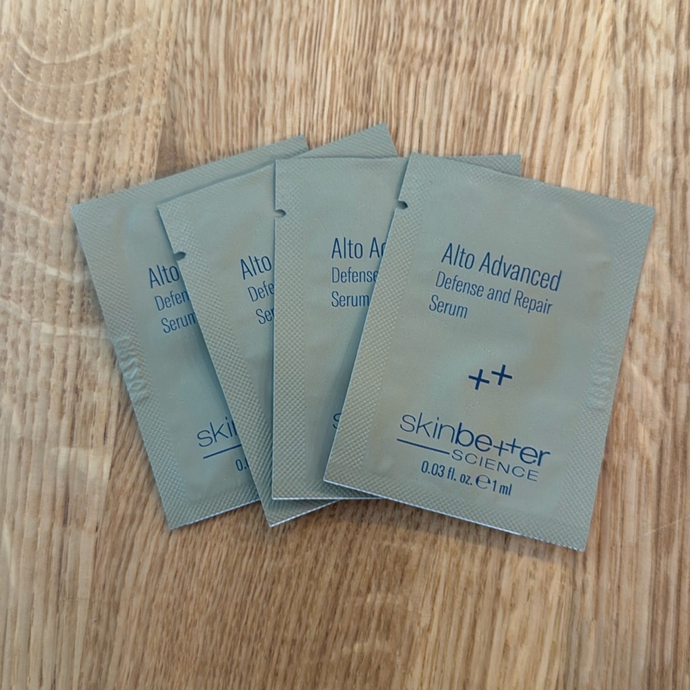 Skinbetter Science Alto advanced defense and repair serum Samples X 4